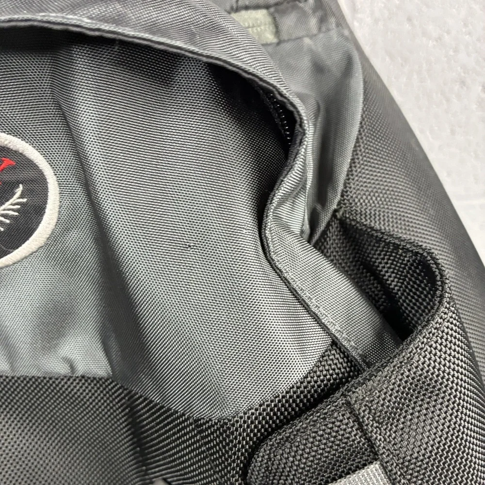 Osprey Meridian Wheeled Convertible Luggage Backpack Gray Carry On Travel Bag